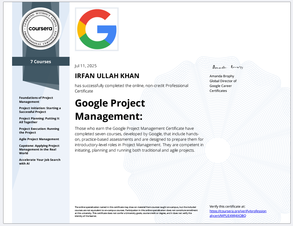 Computer Programming Certificate